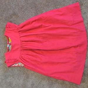 Mini Boden pink Corduroy dress 2-3